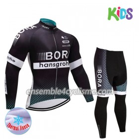 Tenue Maillot M/L + Collant 2017 Bora-Hansgrohe Enfant Hiver Thermal Fleece N001